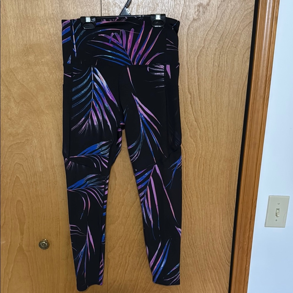Women Tropical Print Leggings